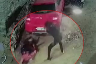 brutally beat up woman, Kota news
