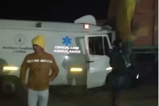 ambulance truck collision