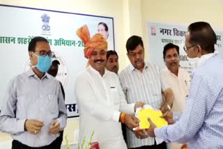 Labor Minister Tikaram Julie, prashasaan sahron ke sang abhiyaan, alwar news