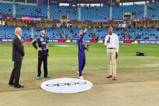 T20 world cup: india won the toss elect to field first against namibia
