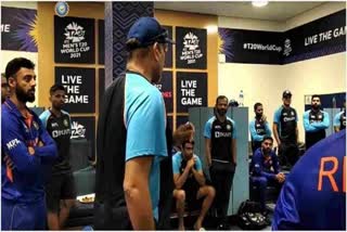 ravi shastri emotional message on dressing room