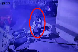 Girl caught in CCTC footage stealing Activa