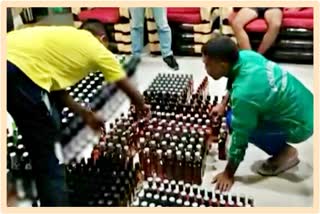 Illegal foreign liquor seized in majuli