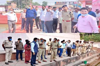 Patna and Gaya DM inspected Chhath Ghat