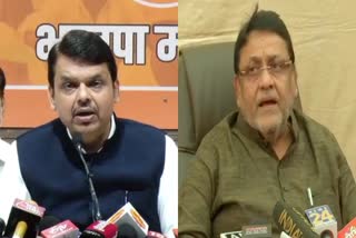 Fadnavis Vs Malik