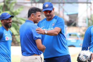 Rahul Dravid, Ravi Shastri