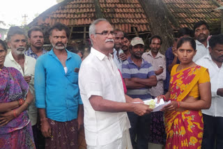 A man donated his four acres of land to build a house for the poor in his home village