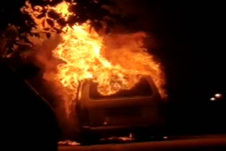 van caught fire in Jaipur, Pratap Singh Khachariyawas