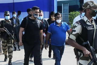 Mahendra Singh Dhoni reached Ranchi from Dubai