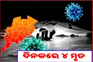 24 ଘଣ୍ଟାରେ ରାଜ୍ୟରୁ ଆଖି ବୁଜିଲେ ଆଉ ୪ ଆକ୍ରାନ୍ତ