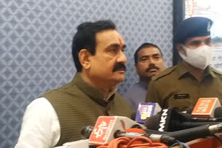 Home Minister Narottam Mishra