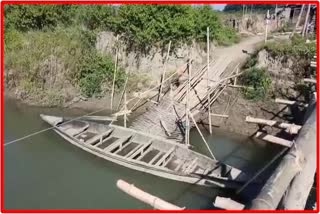 SARUPATHAR BAMBOO BRIDGE