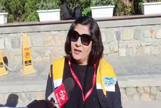 PARA ATHLETE DEEPA MALIK EXCLUSIVE CONVERSATION WITH ETV BHARAT DURING HIMALAYAN CAR RALLY IN MUSSOORIE
