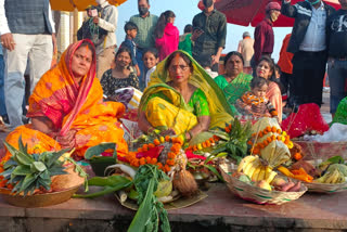 chhath puja celebration in haridwar