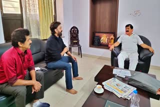 Actor Ramesh Aravind invite home minister to watch 100 cinema