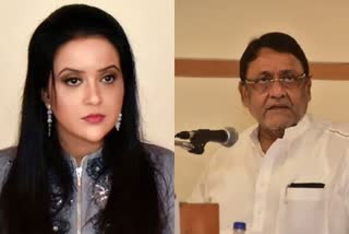 Amruta Fadnavis legal notice Nawab Malik