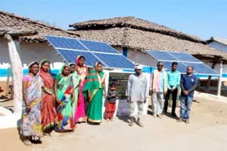 India's 1st self reliant solar energy village