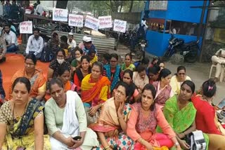 ST Workers Strike Kolhapur