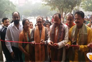 Inauguration of newly constructed Pratibha Vidyalaya of East Delhi Municipal Corporation in Geeta Colony
