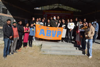 ABVP organizes blood donation camp in Kullu