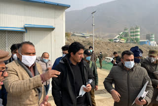 Div com visited AIIMS site in Awantipora