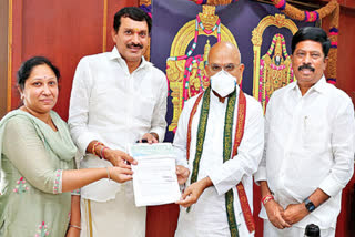 Rs 1 crore donation to TTD Annadanam Trust