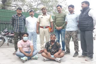 दिल्ली के हार्डकोर बदमाश गिरफ्तार