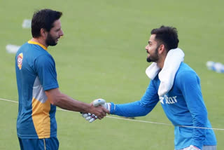 Shahid Afridi, Virat Kohli