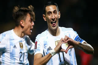 FIFA World Cup Qualifier  World Cup Qualifier  FIFA  Argentina vs Uruguay  ലോകകപ്പ് ക്വാളിഫയര്‍  ഉറുഗ്വെ- അര്‍ജന്‍റീന  Angel di Maria  എയ്‌ഞ്ചല്‍ ഡി മരിയ