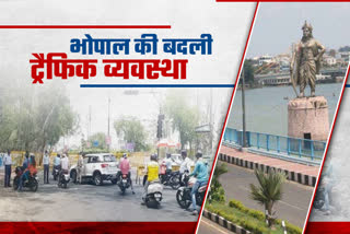 what is bhopal traffic plan