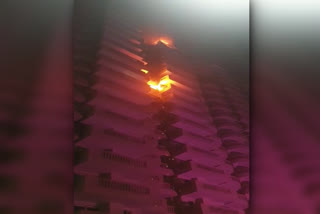 ballabhgarh fire in building