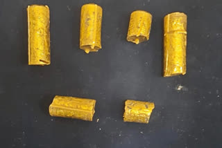 Gold smuggling in hyderabad airport, gold seized in hyderabad