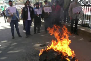 Congress Seva Dal burnt Kangana Ranaut effigy