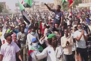 five killed in protest against military coup in sudan