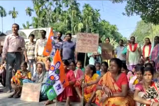 tea labour agitation at alipurduar