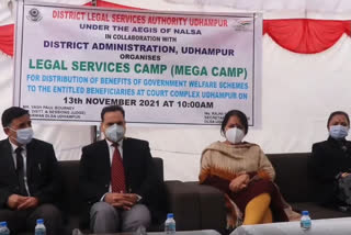 Udhampur: Mega Legal Awareness Camp organized by District Legal Service Authority