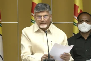 Chandrababu news, chandrababu on ycp