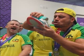 Watch: Australian team celebrates after winning maiden T20 WC title