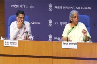 FM Nirmala Sitharaman press meetig after on the subject of economic recovery post-COVID pandemic