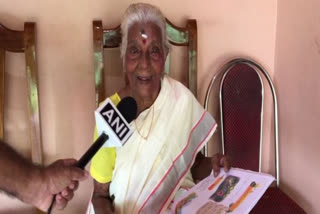 104 year old woman scores 89 out of 100 in literacy test