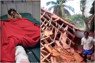 boy-hurt-leg-in-wall-collapse-due-to-heavy-rain