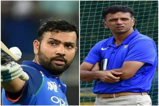 Rohit Sharma, Rahul Dravid