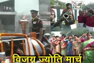 army-jawans-victory-march-on-swarnim-vijay-utsav-in-ramgarh-cantonment