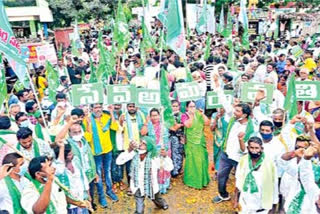 Amaravati maha padayatra, farmers padayatra