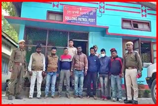 seven fake currency note smugglers arrest at kaliabor