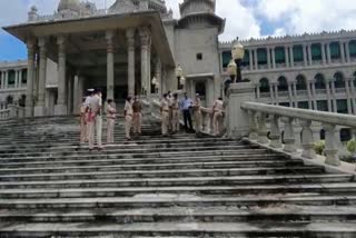 ADGP Pratap reddy visits to suvarnasoudha in belgavi