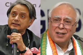 Tharoor, Sibal