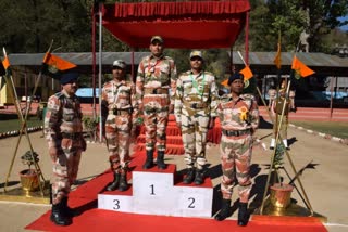 36th inter corps all india police meet shooting competition