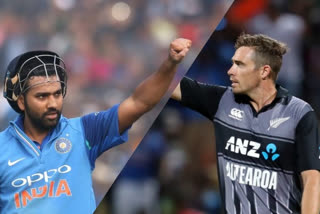 Rohit Sharma, Tim Southee