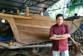 wooden dhow